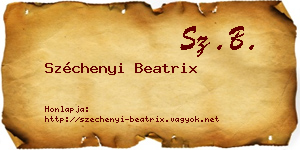 Széchenyi Beatrix névjegykártya